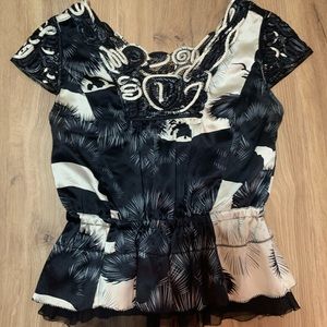 Anthropologie hand knit top. Stunning!